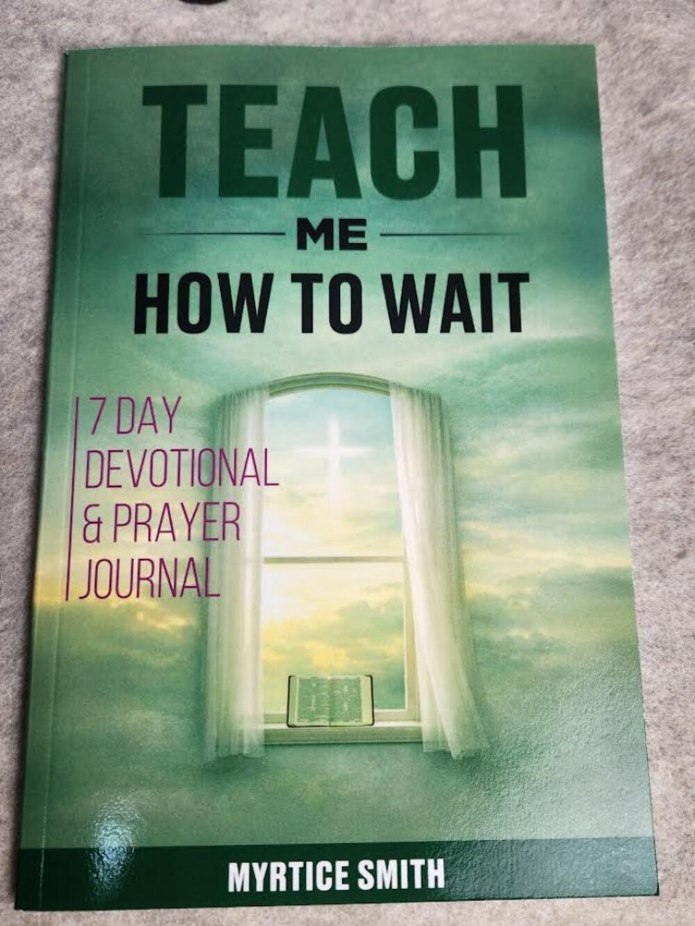 Teach Me How To Wait 7 Day Devotional & Prayer Journal